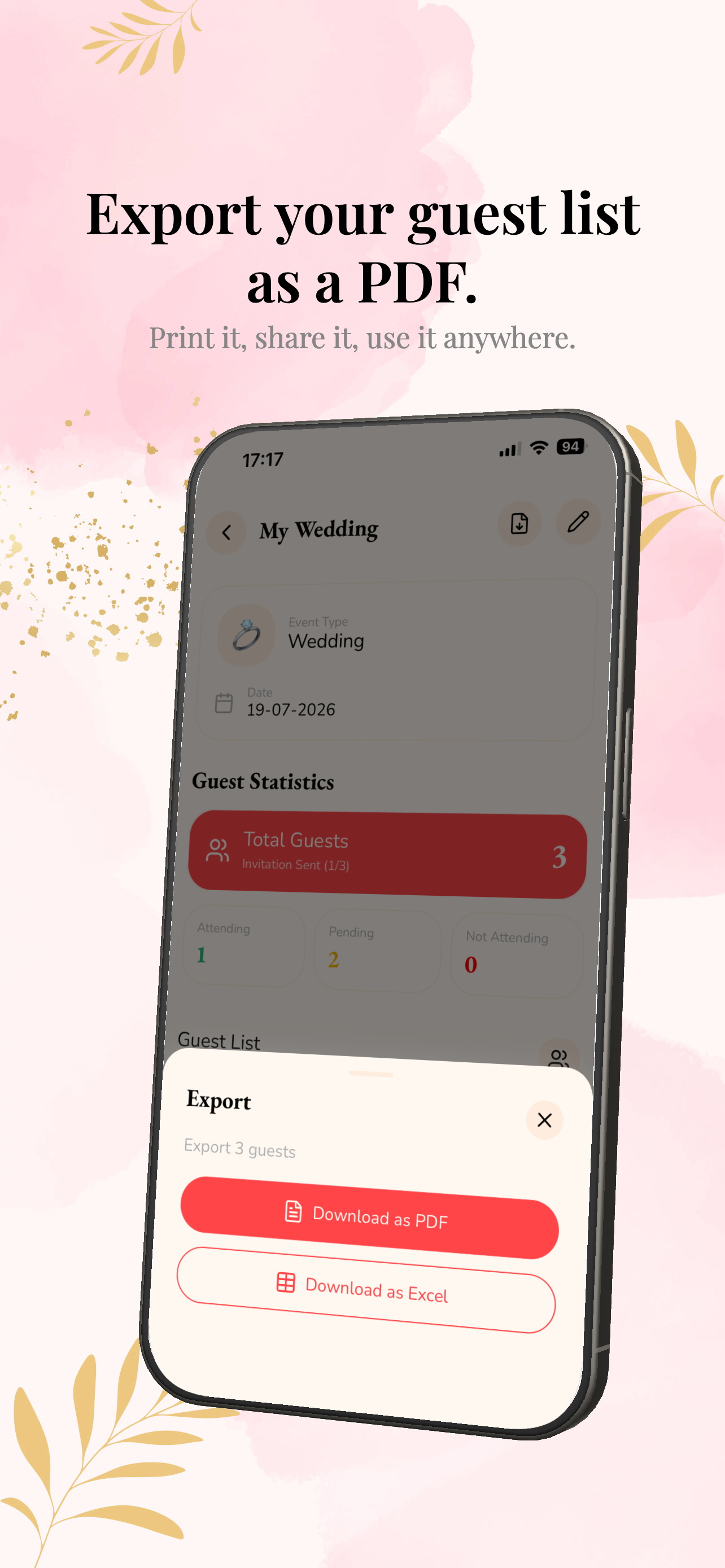 GuestList - Event Planner gallery image