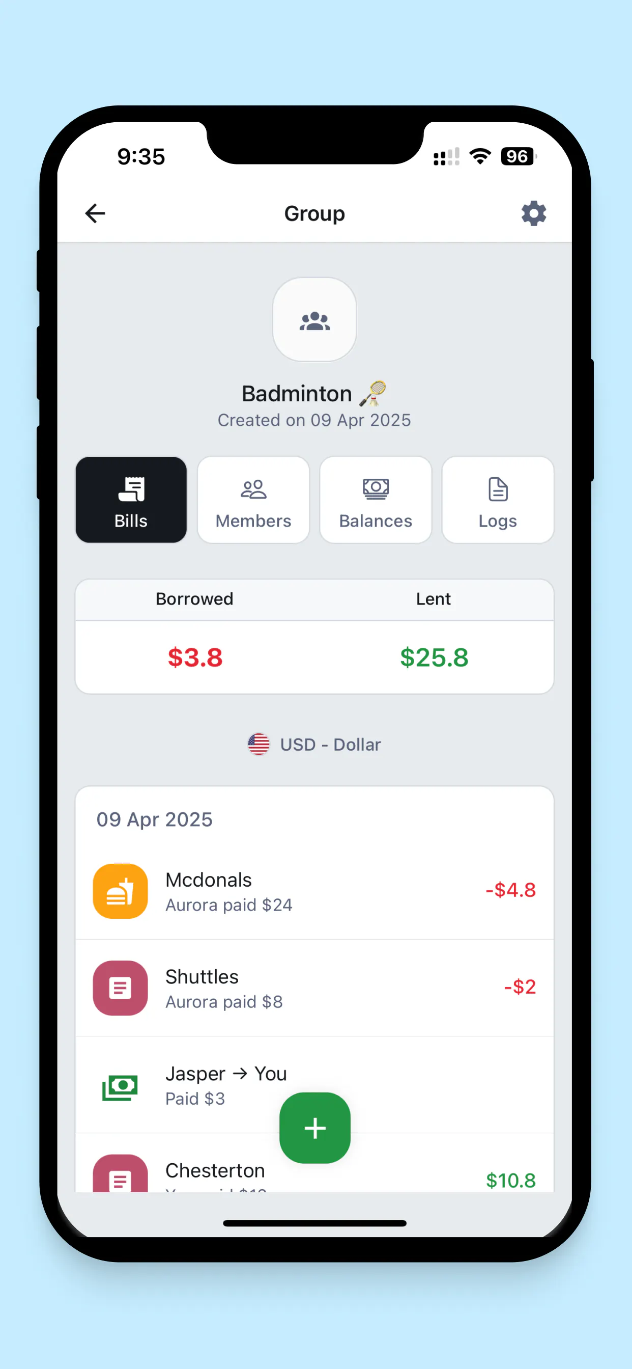 Bill Split - Money Splitting App gallery image