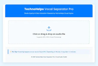 TechnoHelps AI Vocal Remover gallery image