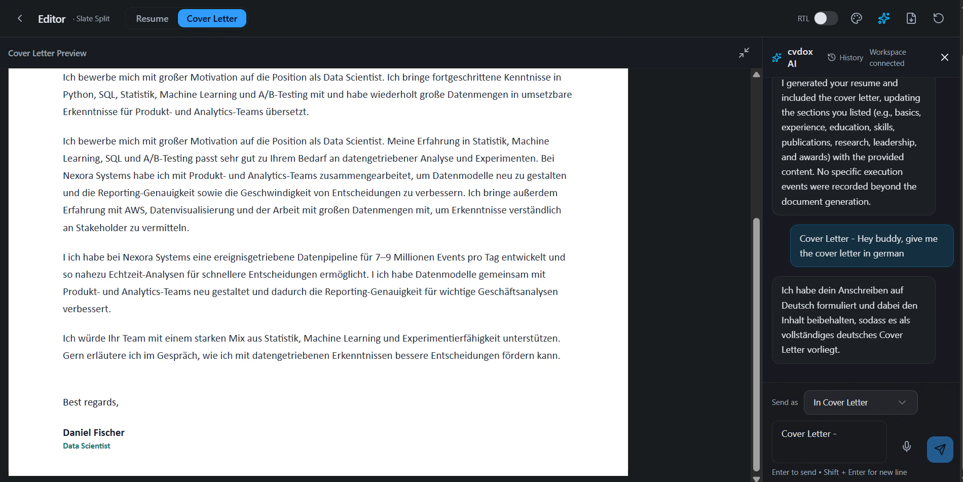 Cvdox screenshot 3