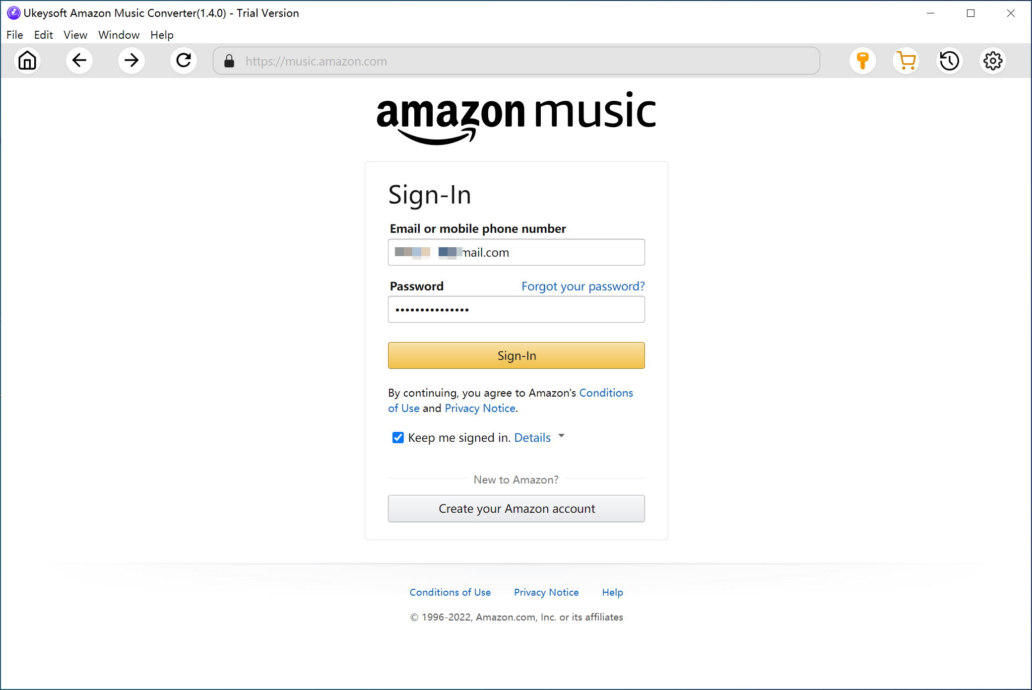 UkeySoft Amazon Music Converter - PC＆MacOSのための最高のAmazon Music Downloader＆Converterメディア1