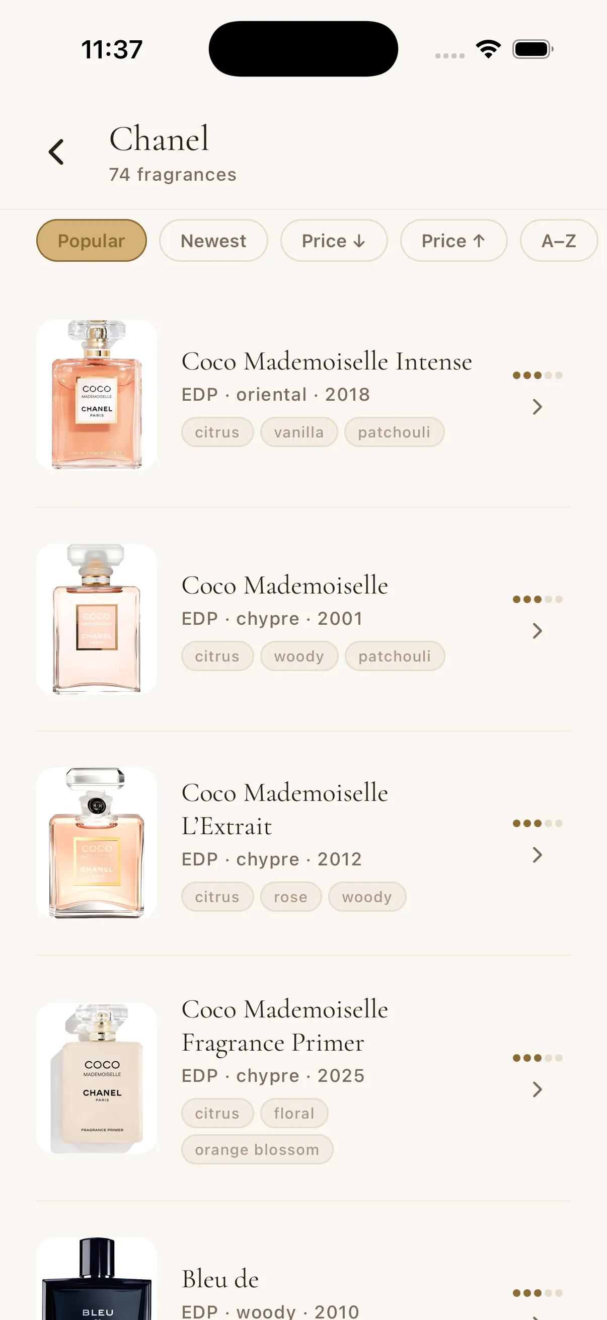 Perfume Picks gallery image