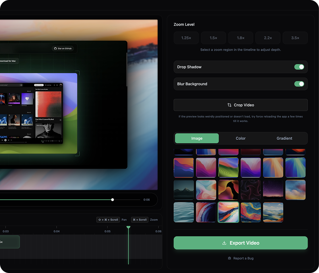 OpenScreen - Screenshot 2 showing product features and functionality