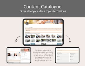 Social Media Planner Notion Template gallery image