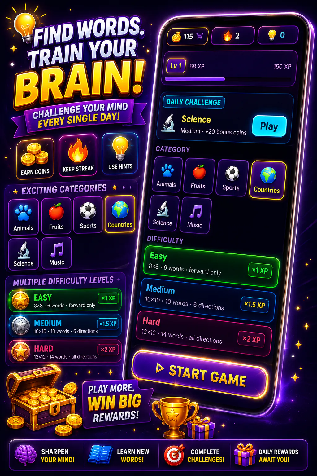Word Hunt IQ gallery image