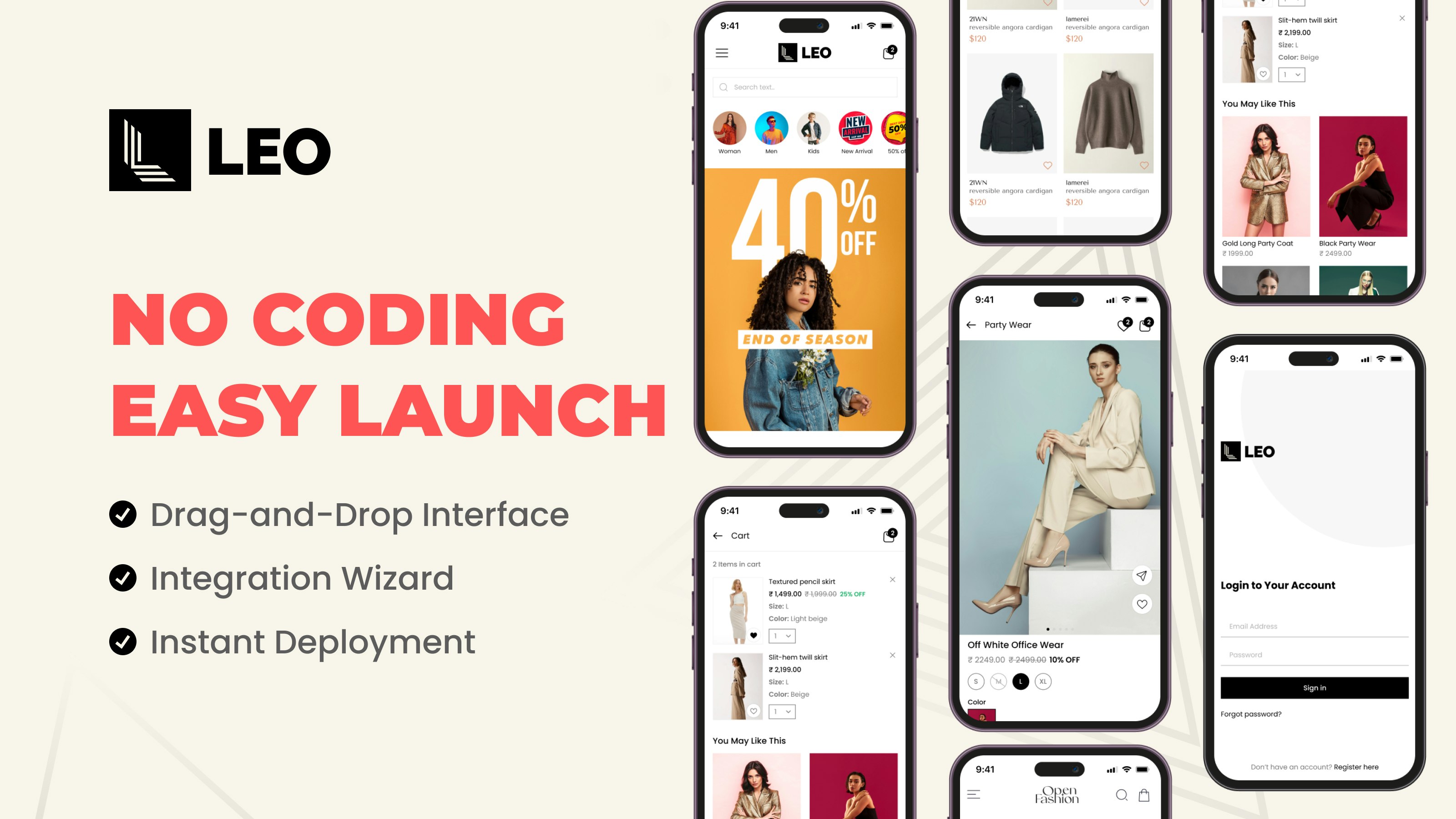 startuptile LEO-No-Code app builder for Shopify businesses