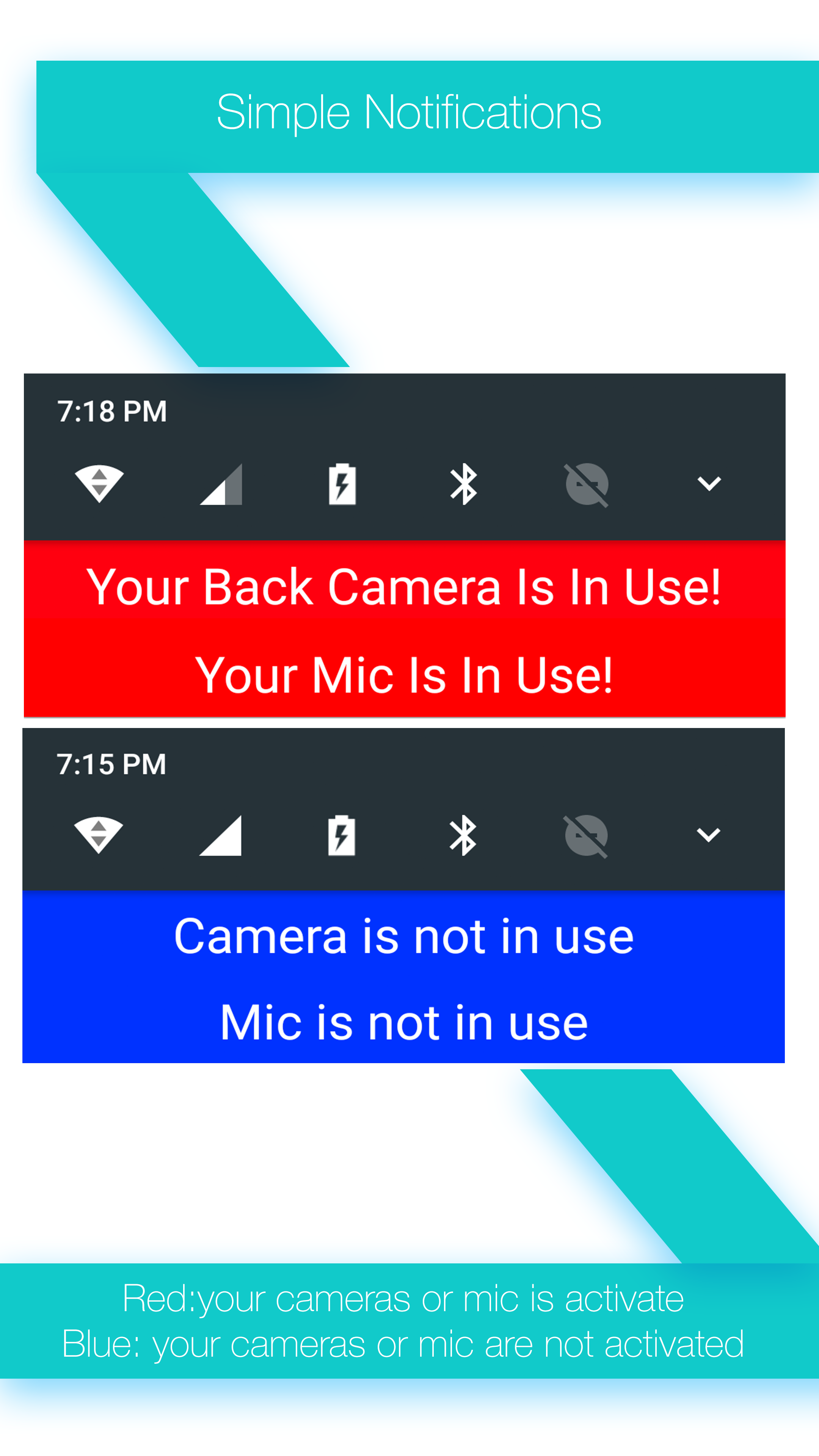 CameraMicAlert gallery image