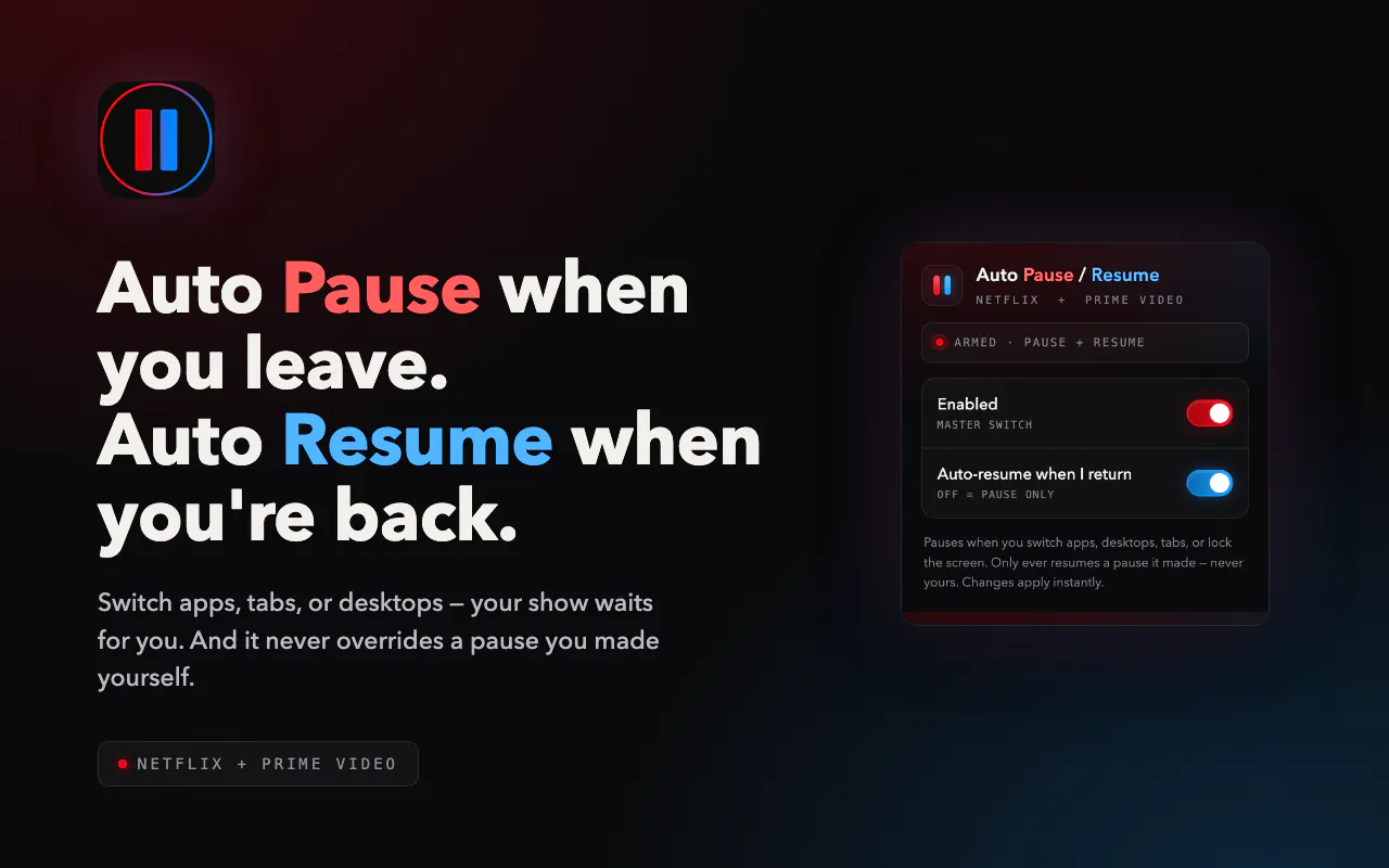 Streaming Auto Pause/Resume gallery image