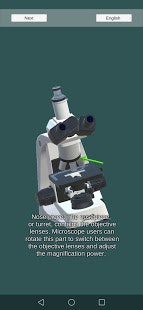 Microscope parts 3D model gallery image