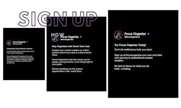 Focus Organize AI Carousel Generator gallery image