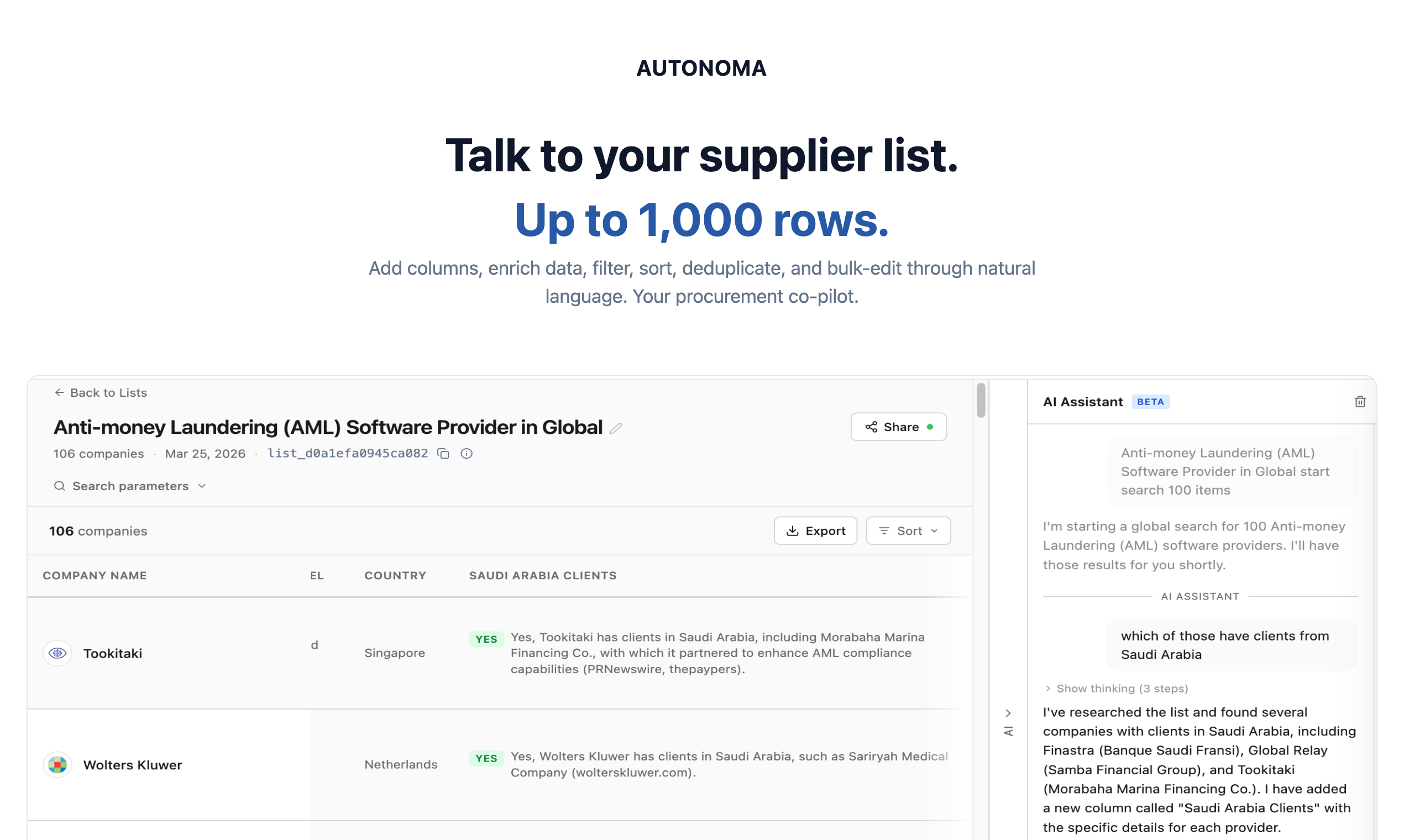 Autonoma Sourcing gallery image