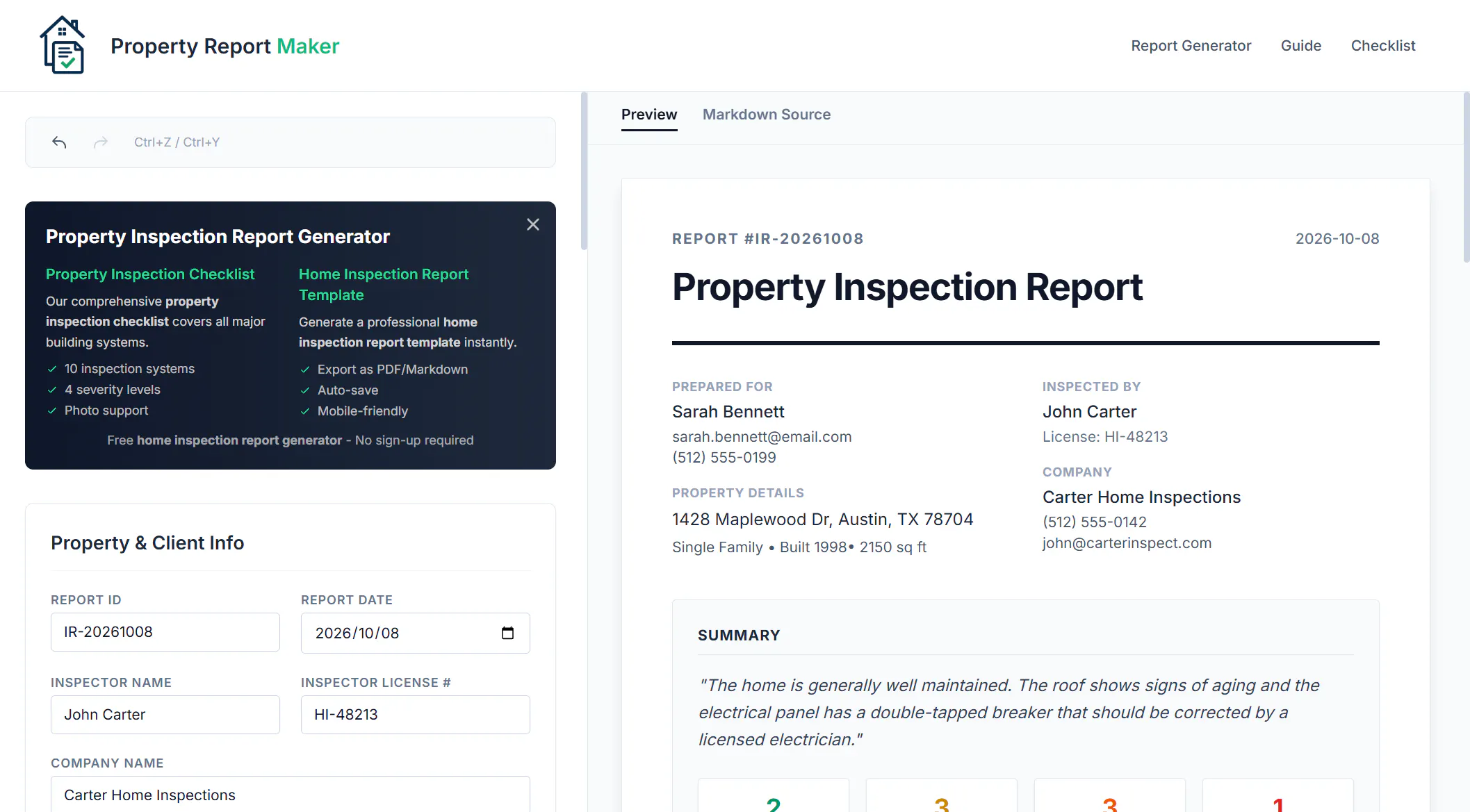 Property Report Maker gallery image