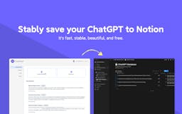 ChatShelf - Save ChatGPT to Notion media 1