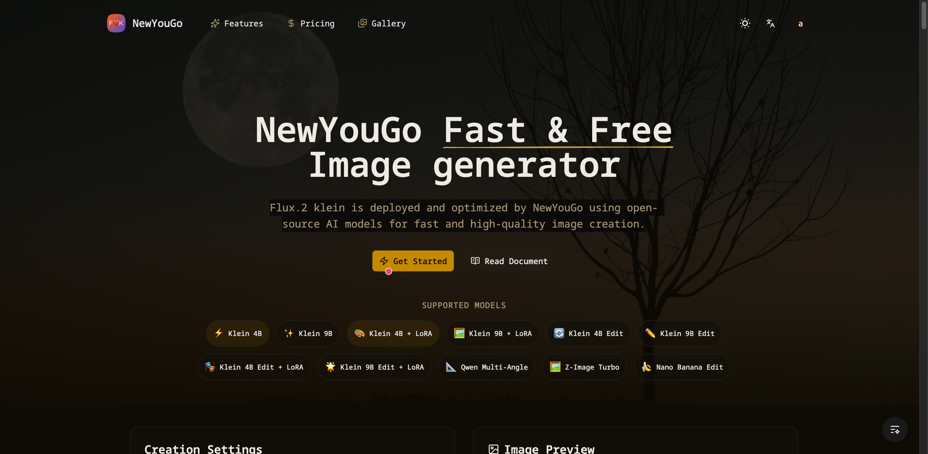 NewYouGo - Main product screenshot demonstrating key features and user interface