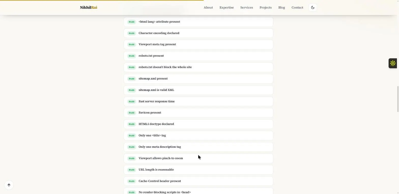Free Instant SEO Audit gallery image