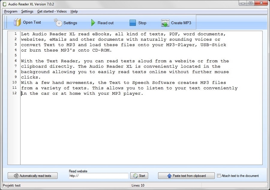 Audio Reader XL  gallery image