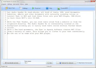 Audio Reader XL gallery image