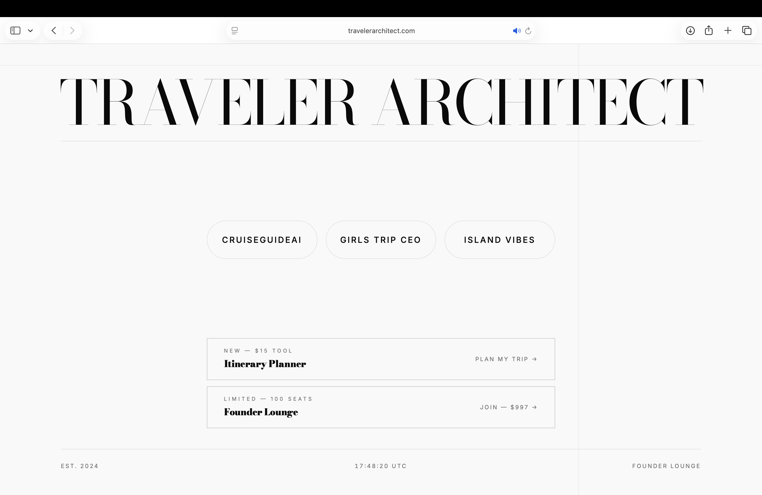 Traveler Architect gallery image