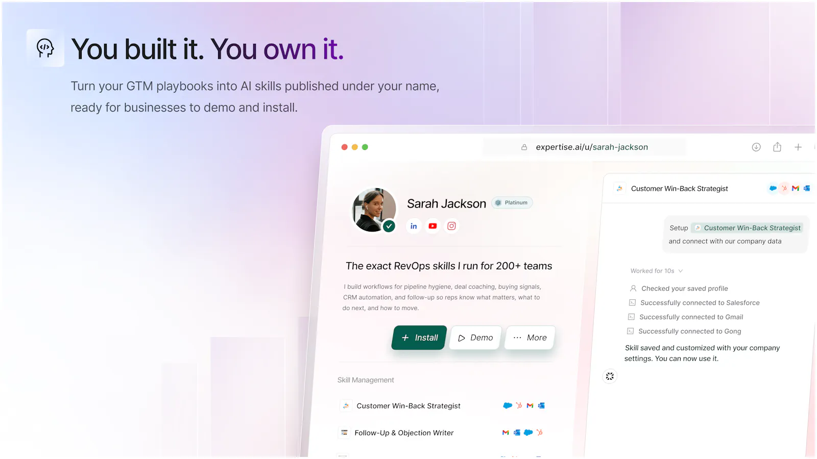 Expertise AI screenshot 2