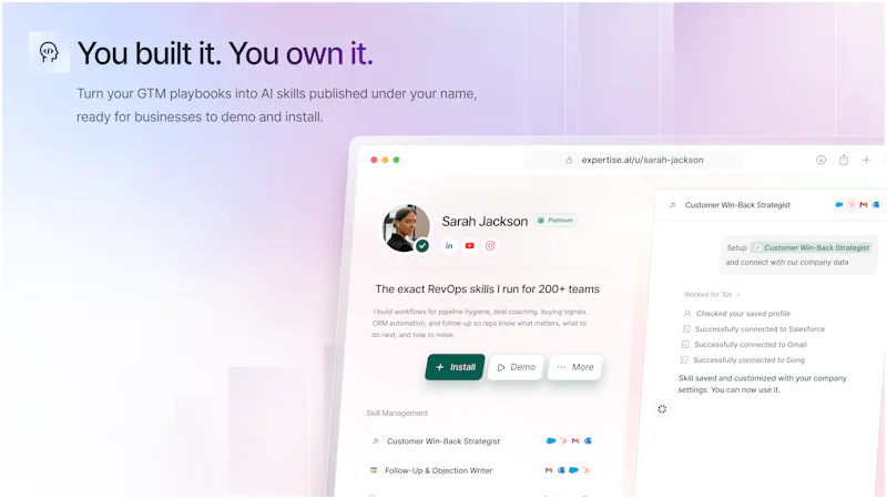 Expertise AI screenshot 2