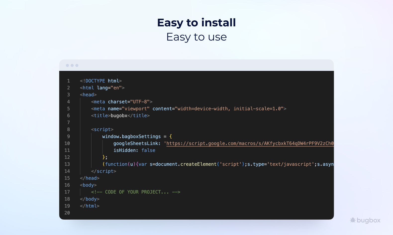 bugbox - Eenvoudige manier om uw webprojectbugs te beheren media 3