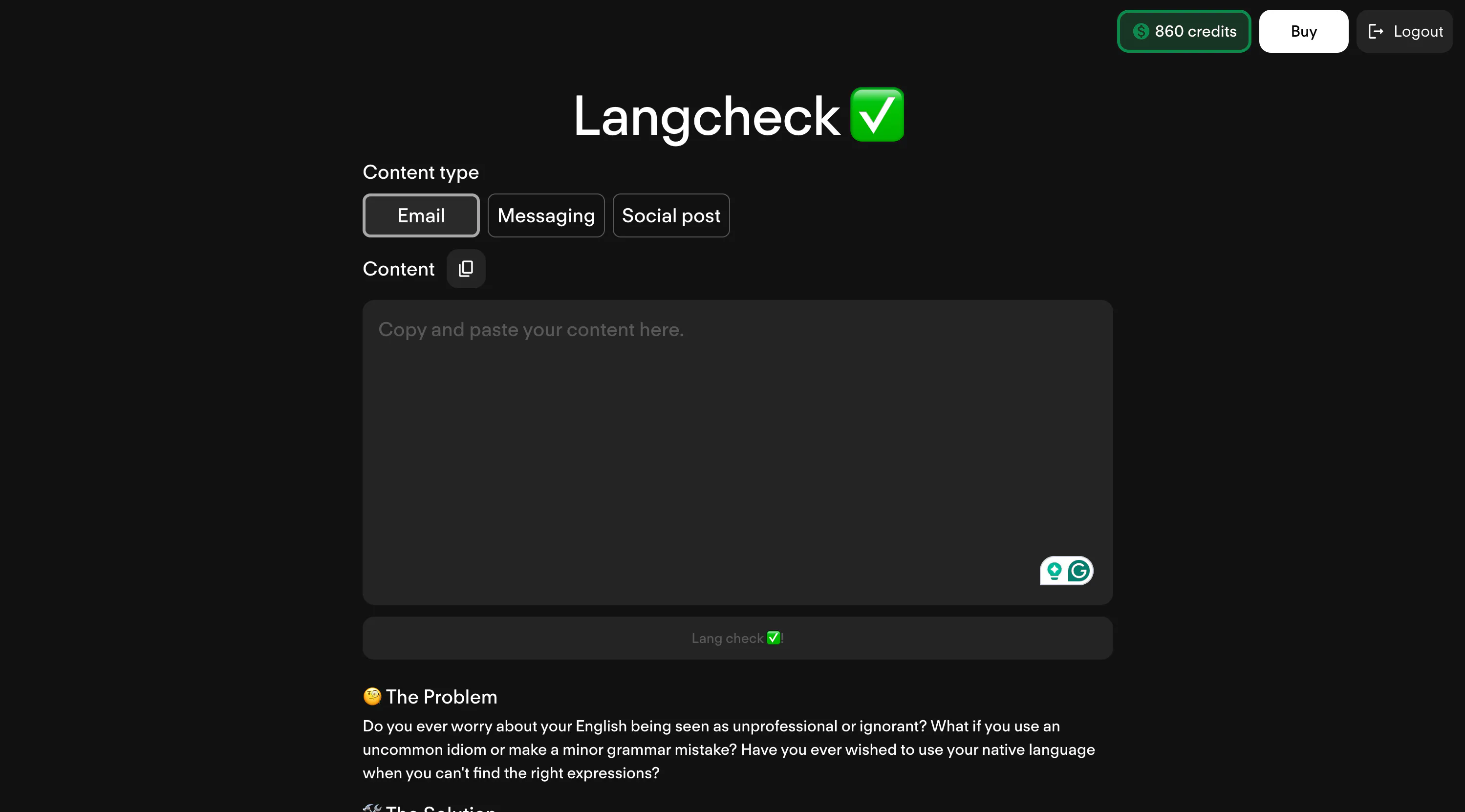 Langcheck gallery image