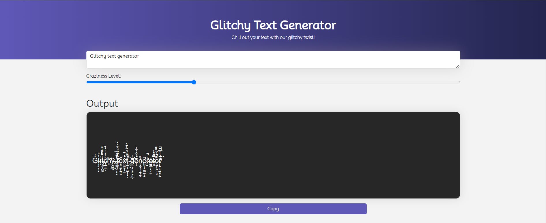 Glitchy Text Generator media 1