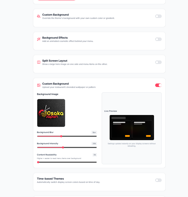MenuOS gallery image