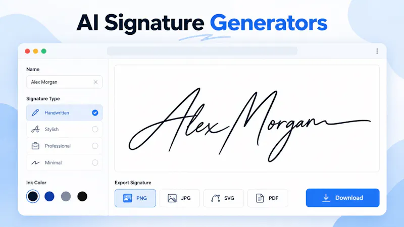 AI Signature Generators screenshot 2