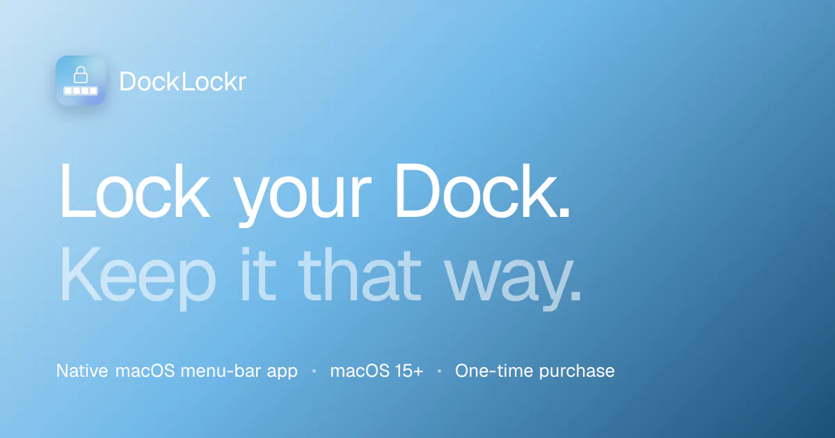 DockLockr gallery image