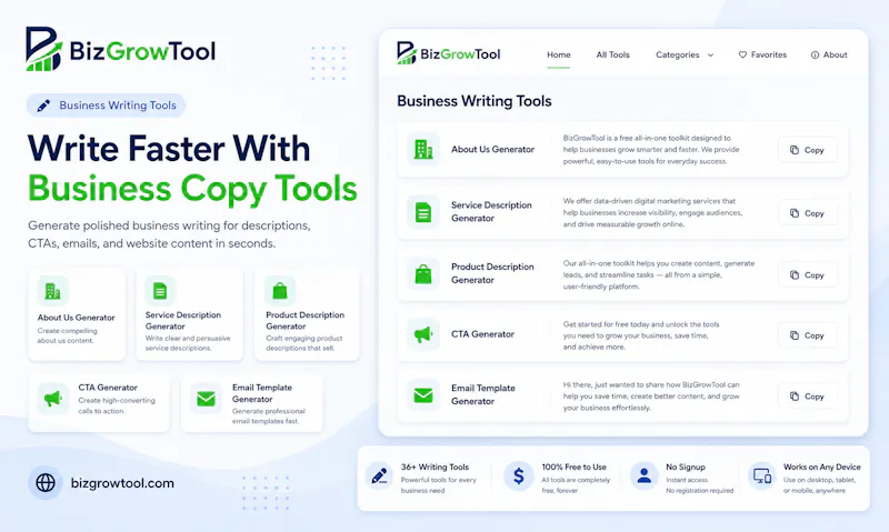 BizGrowTool screenshot 5
