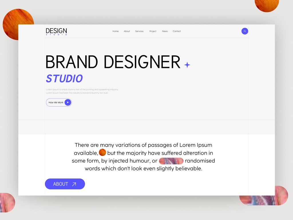 Studio: Digital Agency Website Template logo