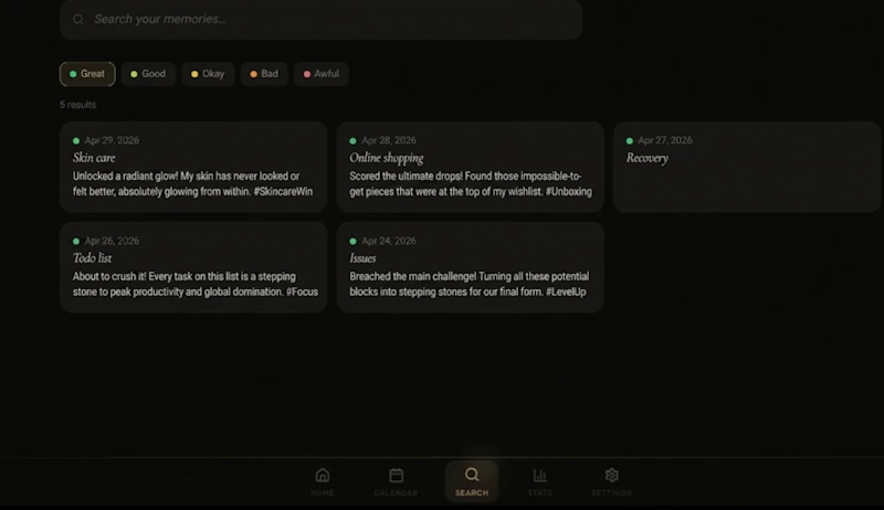 Murmur Journal screenshot 3