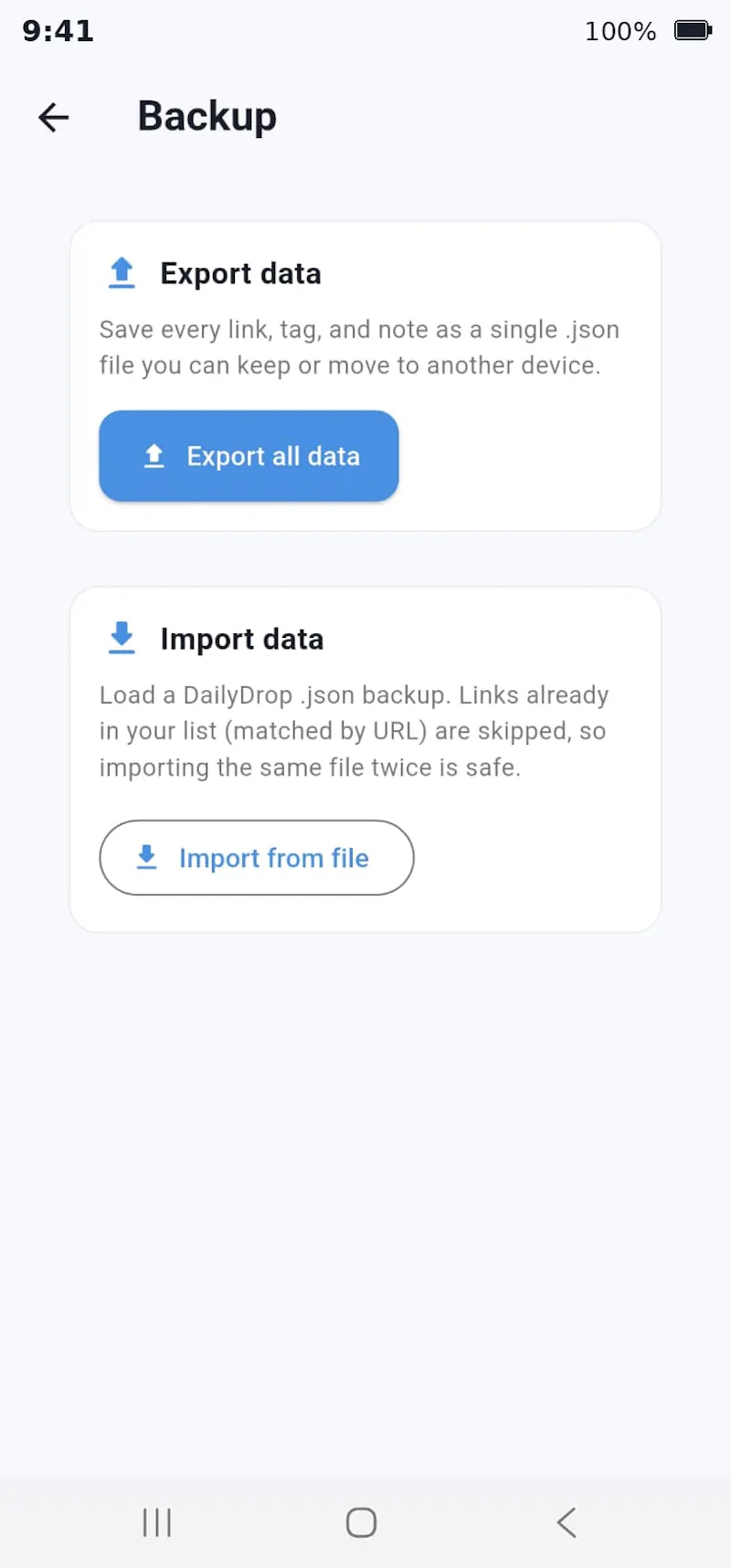 DailyDrop screenshot 4
