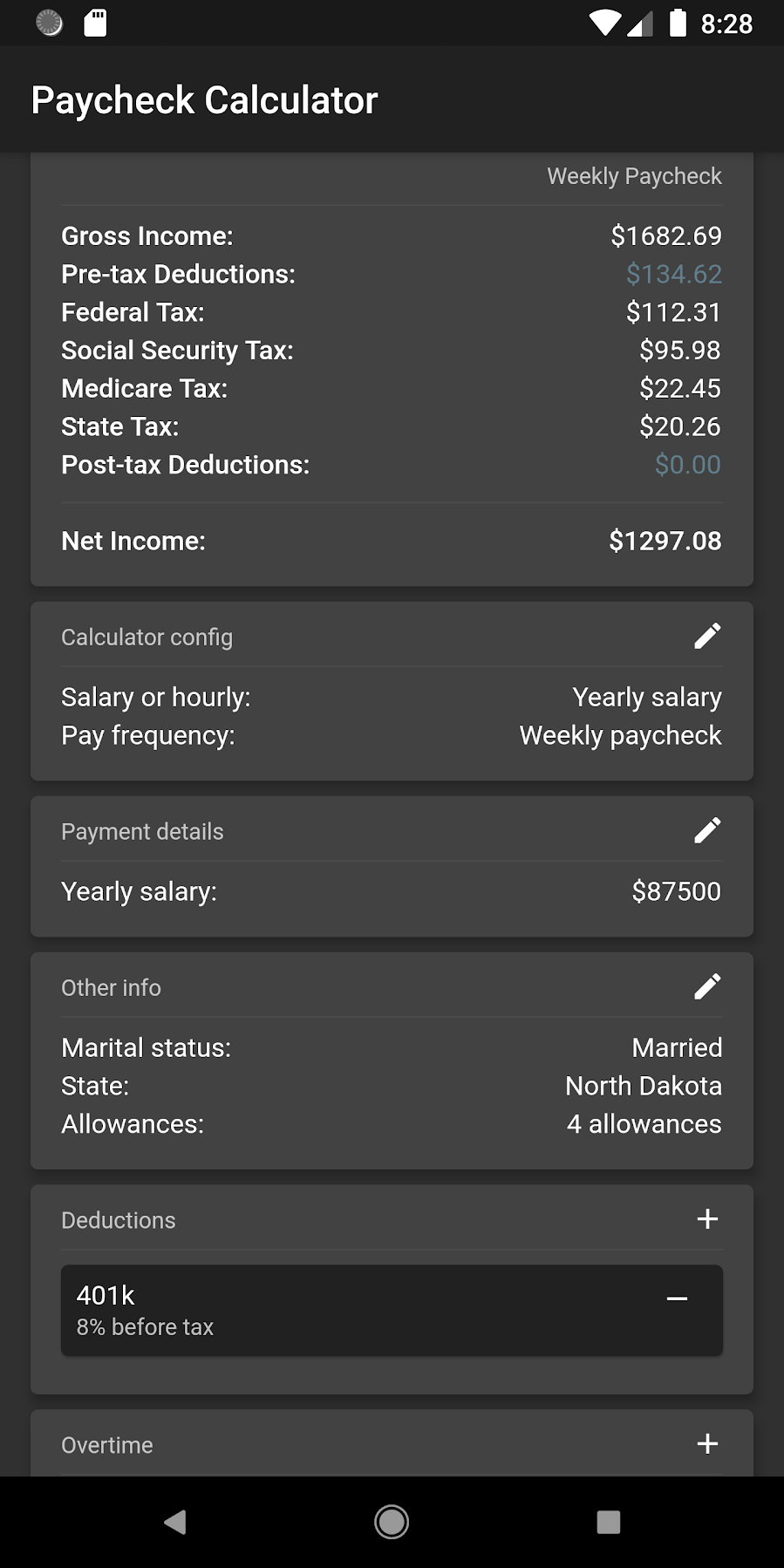 Paycheck Calculator gallery image