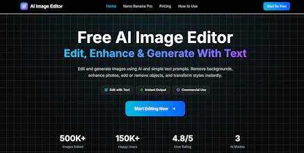 Free AI Image Editor - Edit With Text gallery image