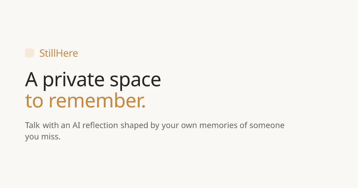 StillHere gallery image