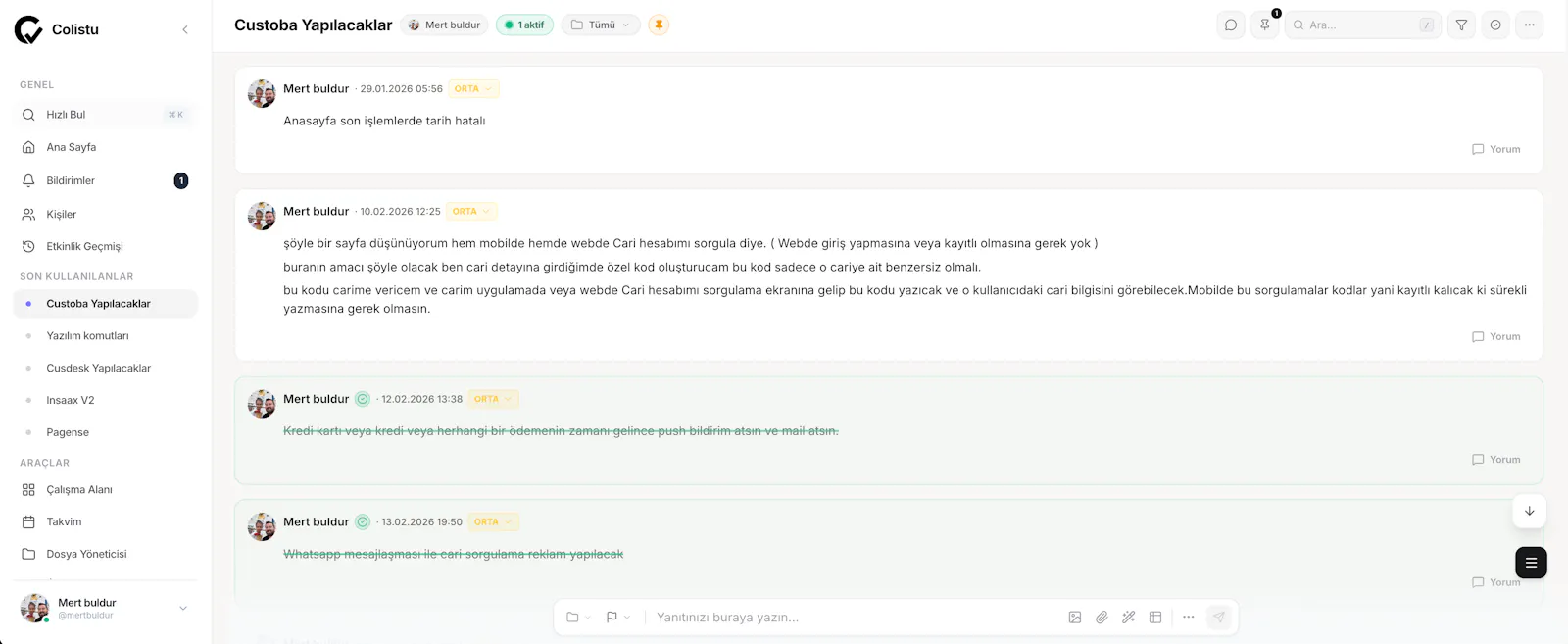 Colistu screenshot 2