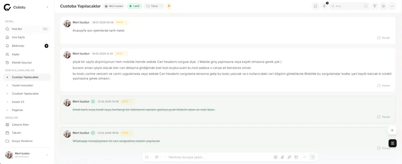 Colistu screenshot 2