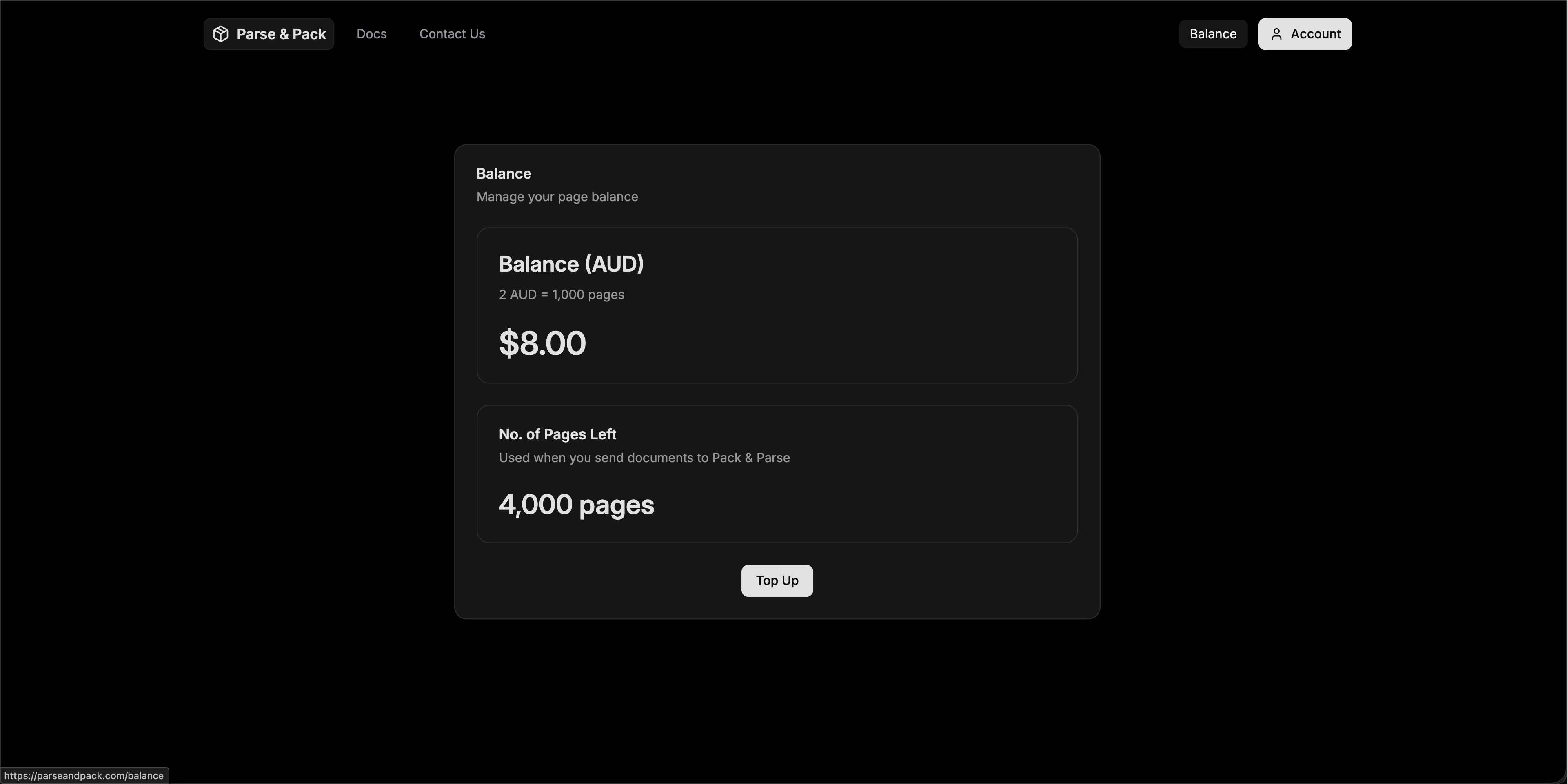 Parse & Pack gallery image