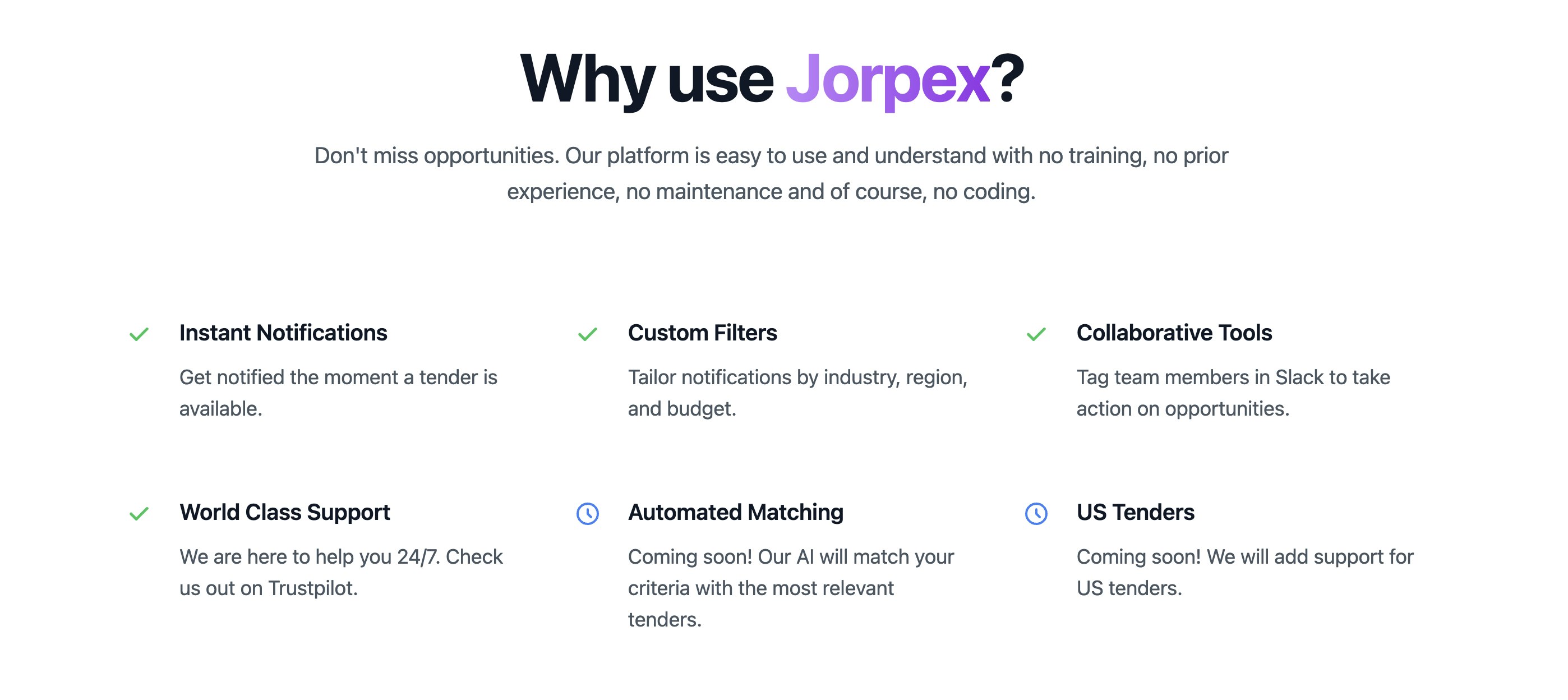 JORPEX- 슬랙의 입찰 알림 - 슬랙에서 직접 맞춤형 입찰 알림을 받으십시오 미디어 4