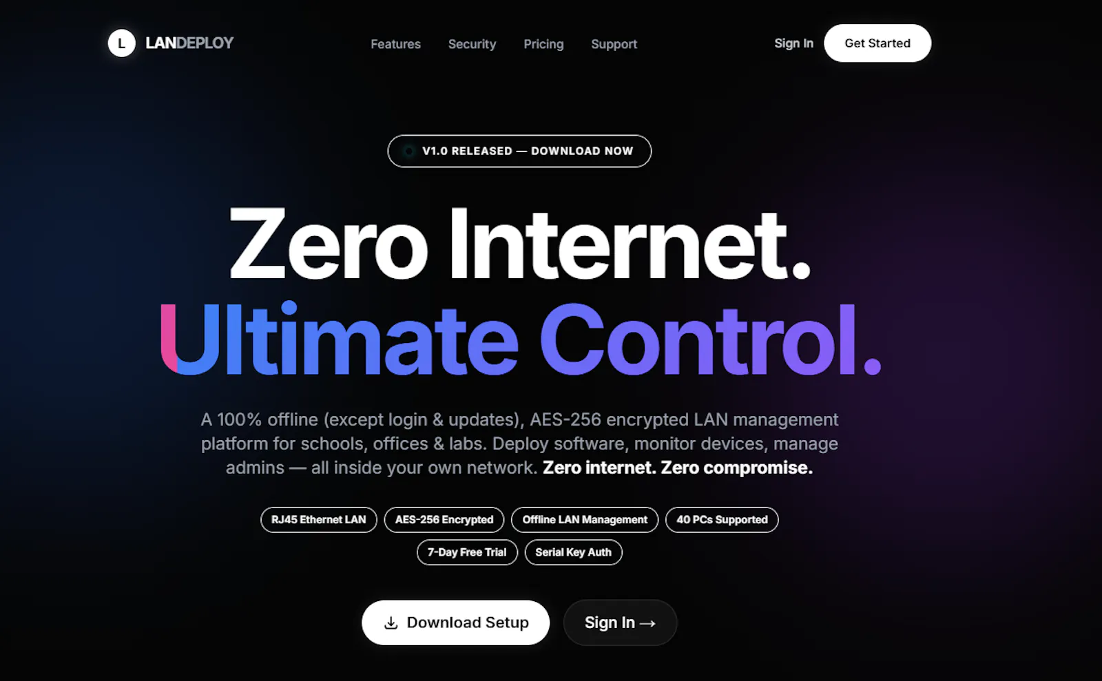 LANDEPLOY Suite screenshot 1