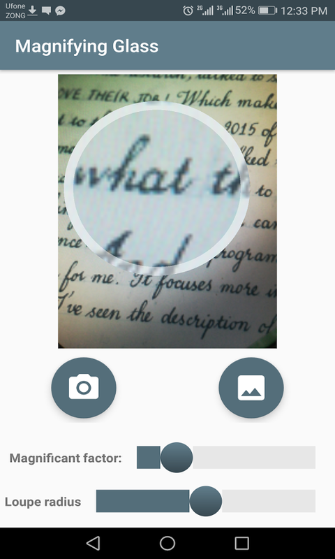 Magnifying Glass for Reading With Magnifying Lens gallery image