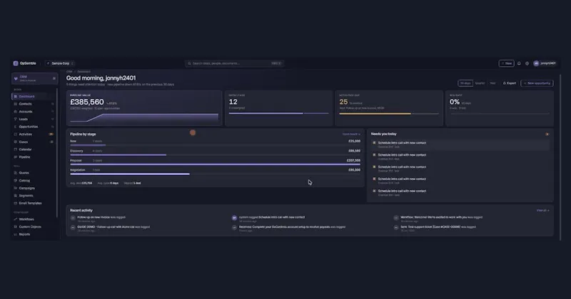 OpSemble screenshot 1