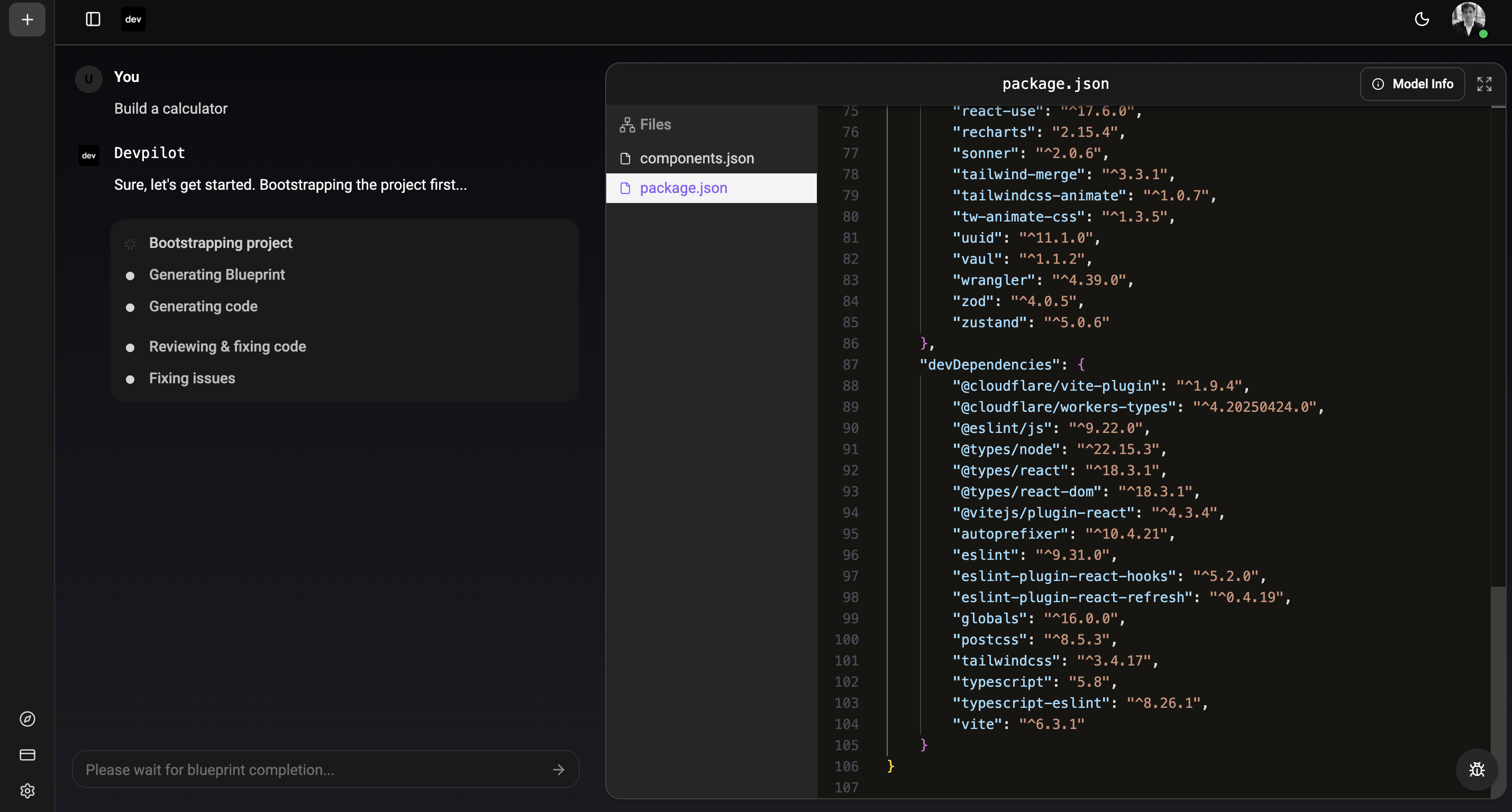 Devpilot - Screenshot 2 preview