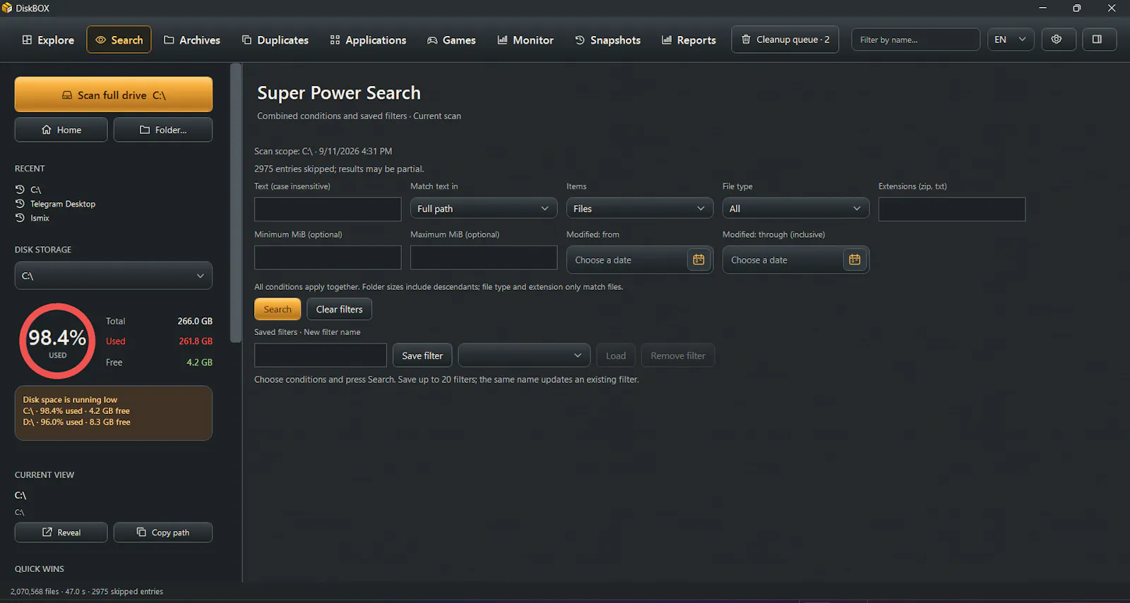 DiskBOX screenshot 9