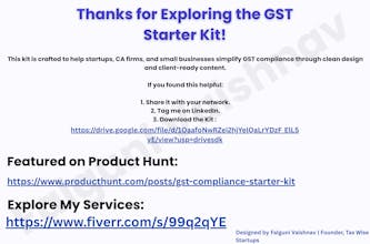 GST Compliance Starter Kit. gallery image