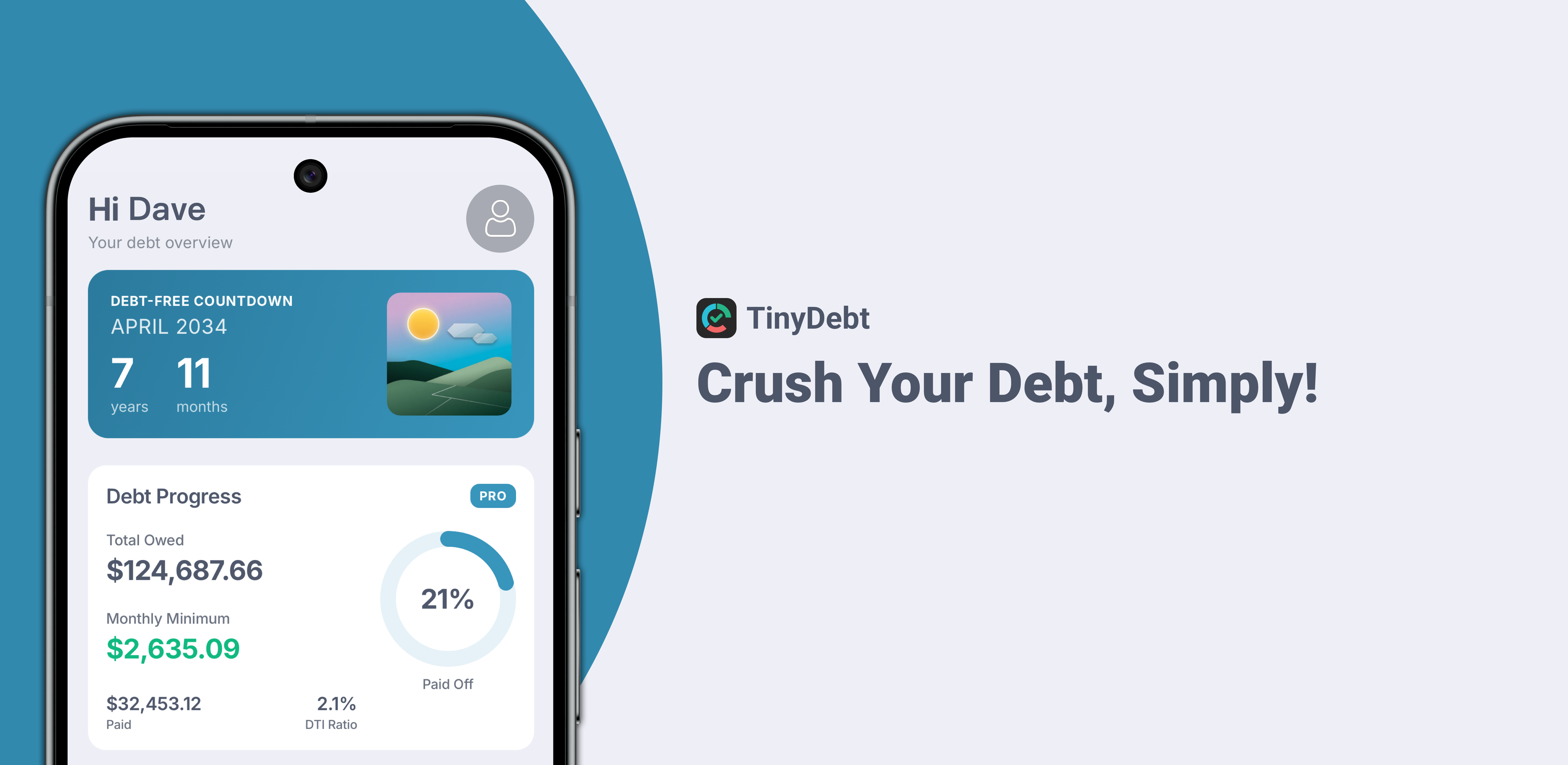 TinyDebt: Debt Payoff Planner gallery image