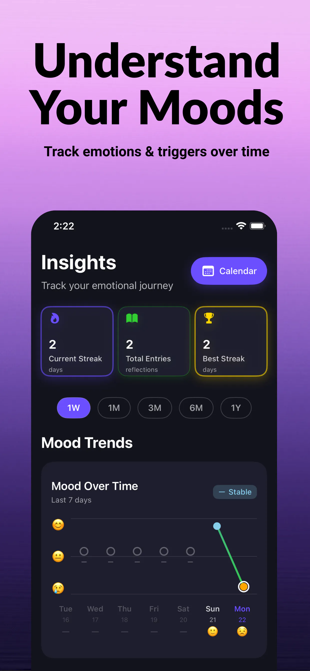 AI Voice Journal, Mood Tracker gallery image