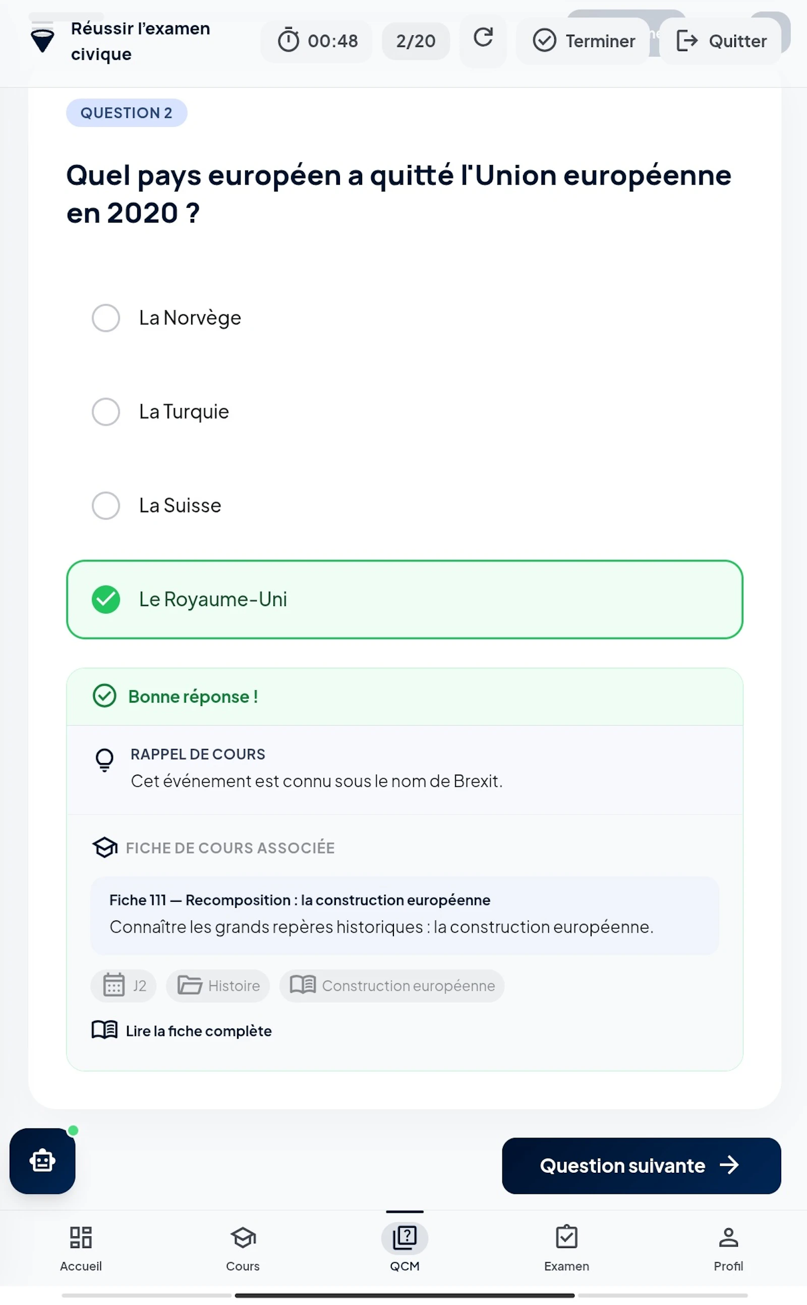 CiviQuizz screenshot 6